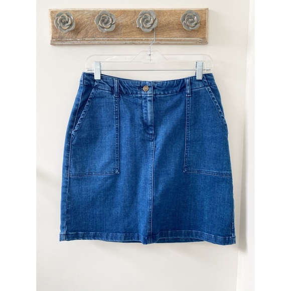 Boden Dresses & Skirts - Boden Blue Denim Knee Length Skirt
